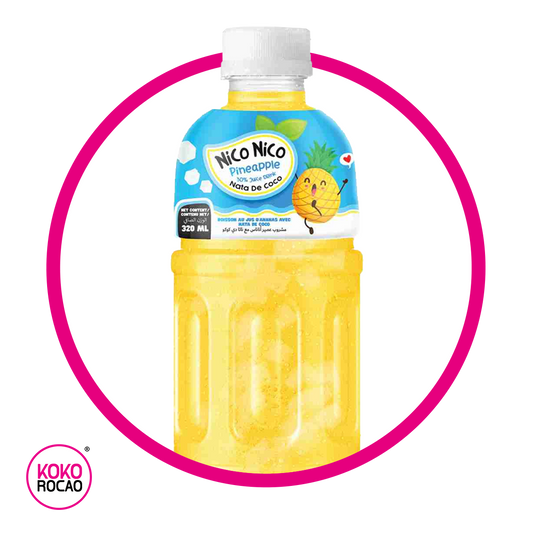 NAWON NICO NICO PINEAPPLE JUICE BOTTELA 320ML