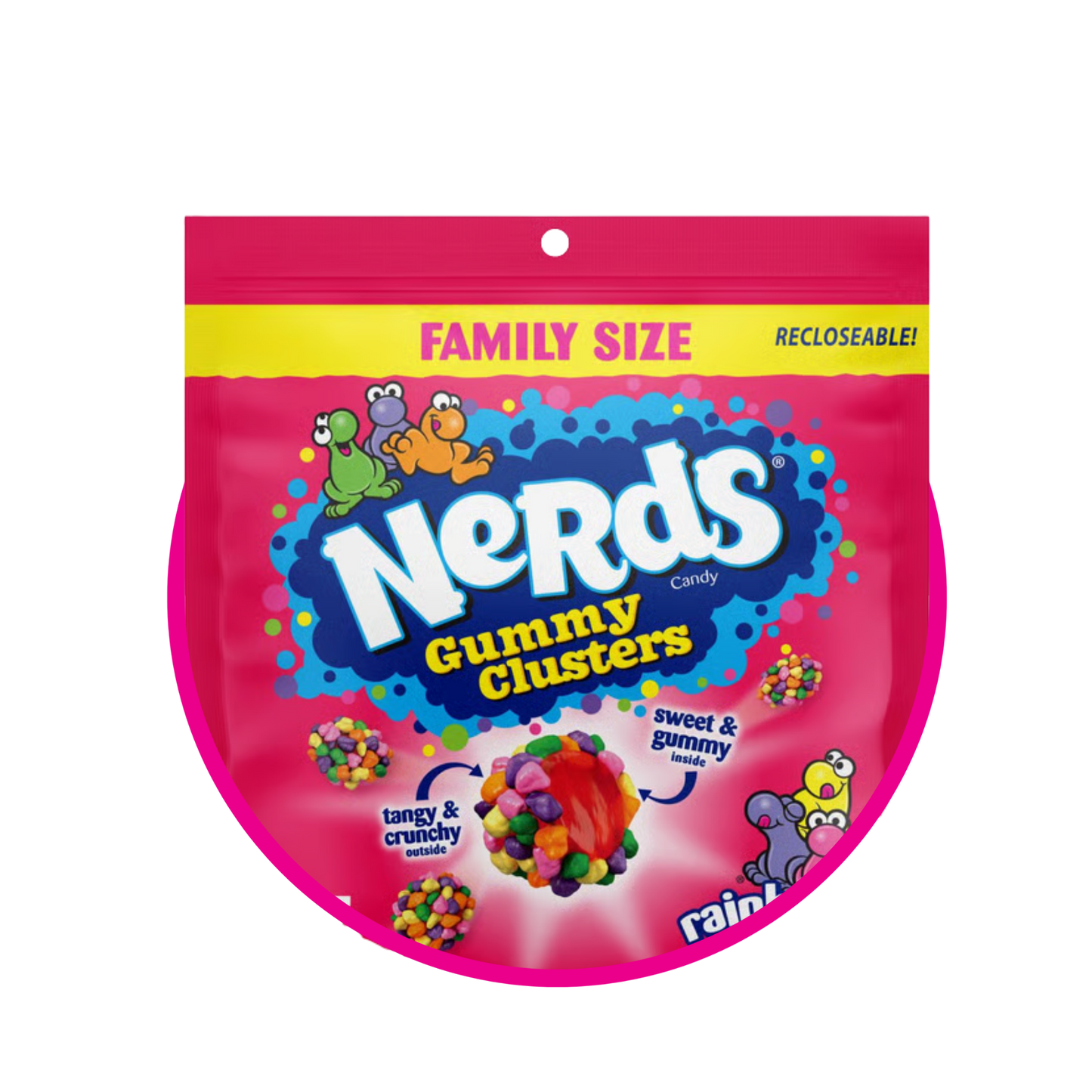 NERDS GUMMY CLUSTERS GUMMY BOLSA 524GR