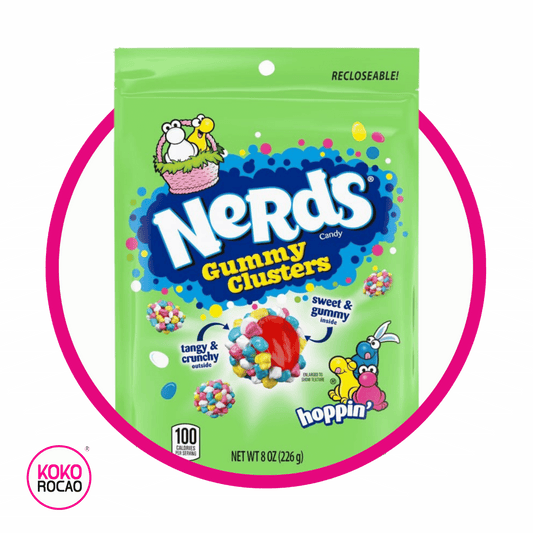 NERDS GUMMY CLUSTERS HOPPIN BOLSA 226 GR