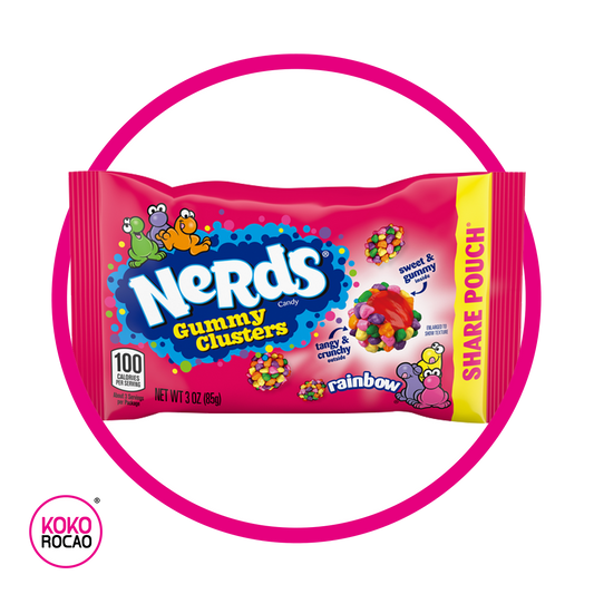 NERDS GUMMY CLUSTERS RAINBOW BOLSA 85 GR