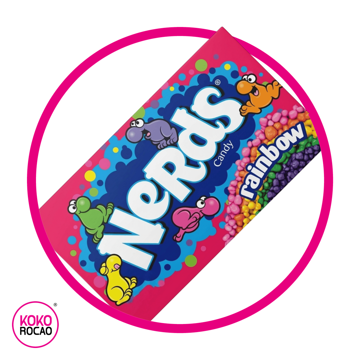 NERDS RAINBOW HARD CANDY CAJA 141G