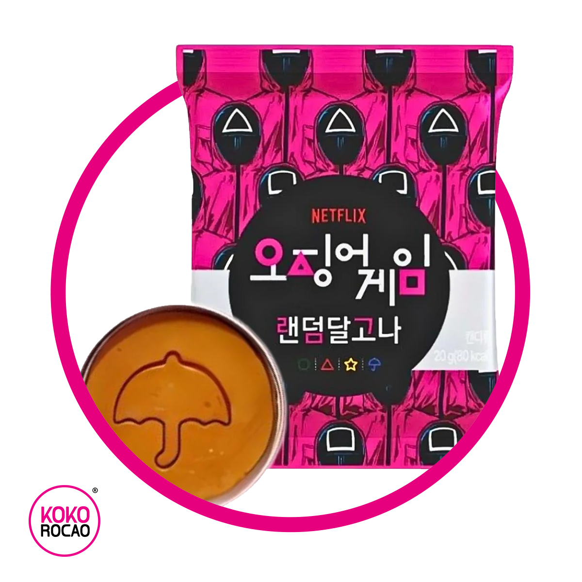 NETFLIX DALGONA COOKIE BOLSA 20GR
