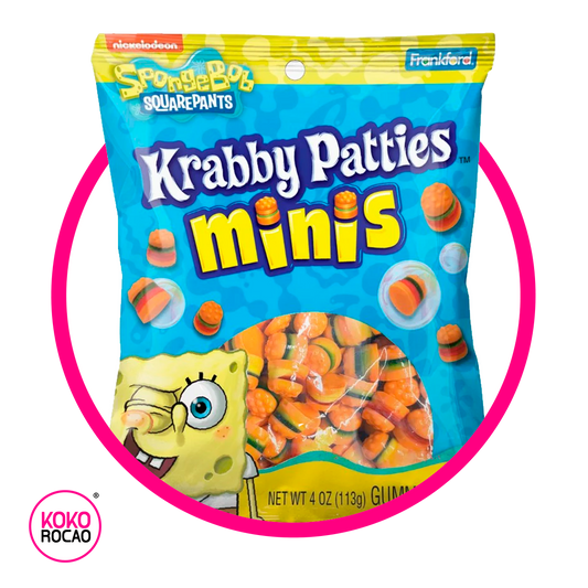 NICKELODEON KRABBY PATTIES MINIS GUMMY BOLSA 142GR