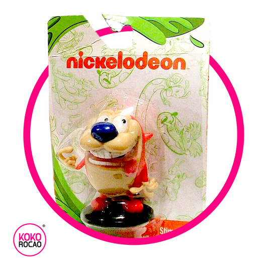 NICKELODEON STIMPY J,CAT COLLECTABLE PIEZA