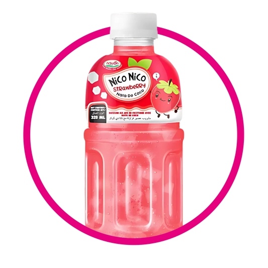 NAWON NICO NICO STRAWBERRY JUICE BOTELLA 320 ML
