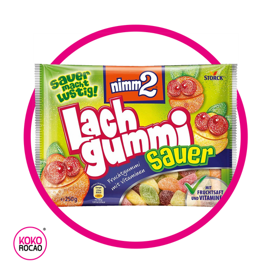 NIMM2 LANCH GUMMI SOUR GUMMY BOLSA 250GR