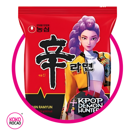 NONGSIM SHIN RAMYUN K-POP RUMI DEMON HUNTERS SPICY PASTE BOLSA 120G