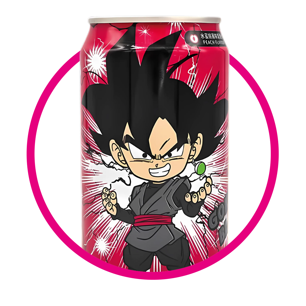 OCEANBOOMB GOKU BLACK PEACH SPARKLING WATER LATA