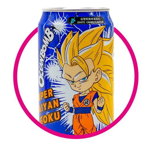 OCEANBOOMB WHITE GRAPE SUPER SAIYAN GOKU SPARKLING LATA 330ML