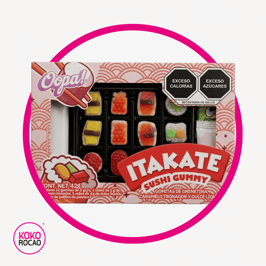 OOPA SUSHI ITAKATE GUMMY CAJA 42GR
