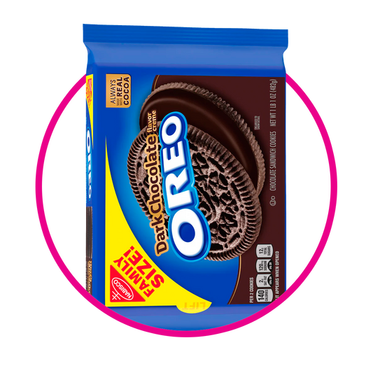 OREO GALLETAS DARK CHOCOLATE BOLSA 482GR&