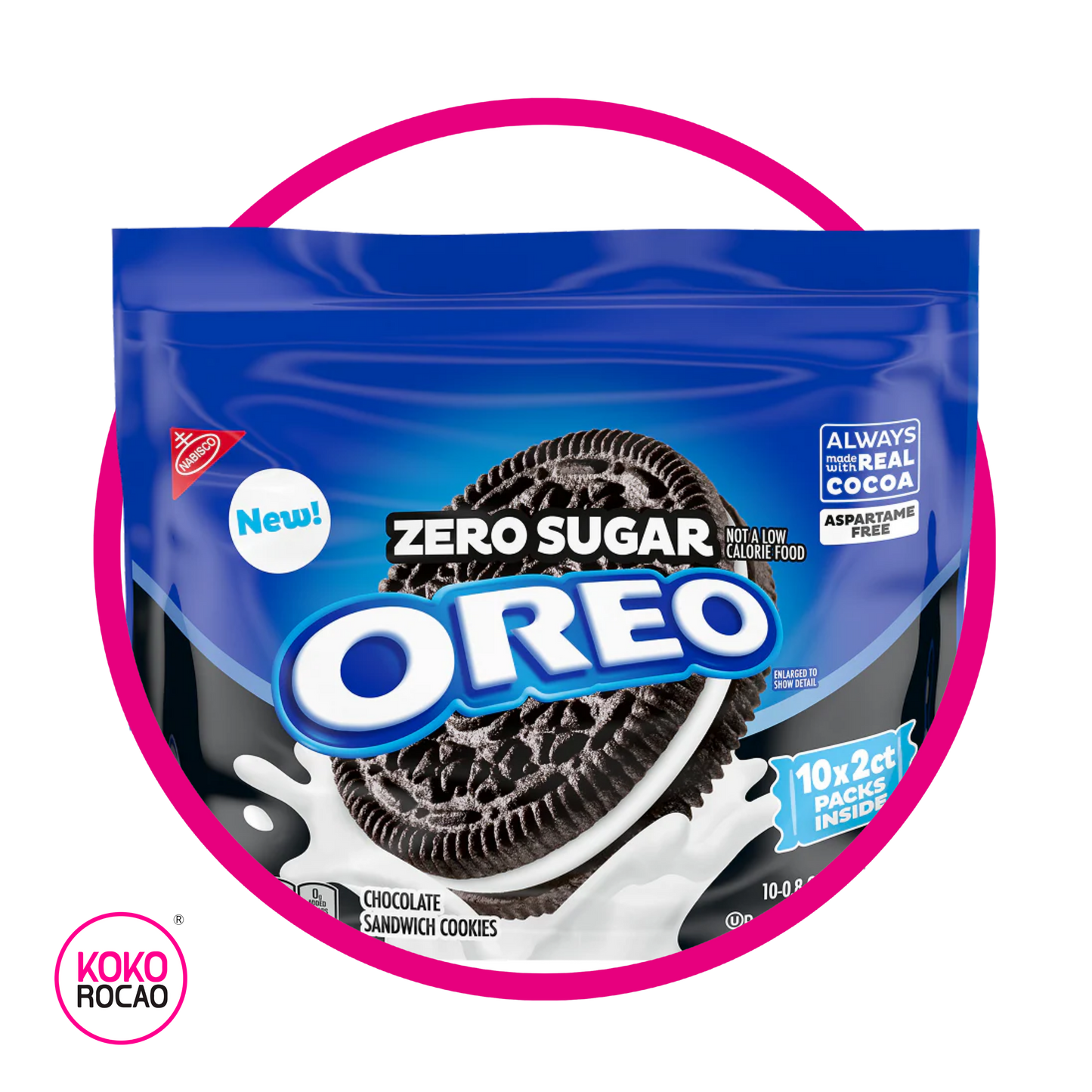 NABISCO OREO ZERO SUGAR COOKIE BOLSA 22GR6
