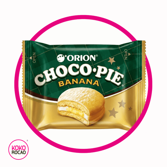 ORION CHOCO PIE BANANA PIEZA 37GR