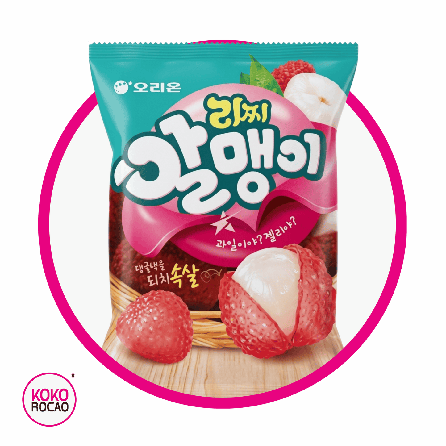 ORION LYCHEE GUMMY BOLSA 67GR