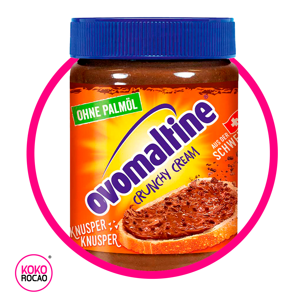 OVOMALTINE CRUNCHY CREAM CHOCOLATE BOTE