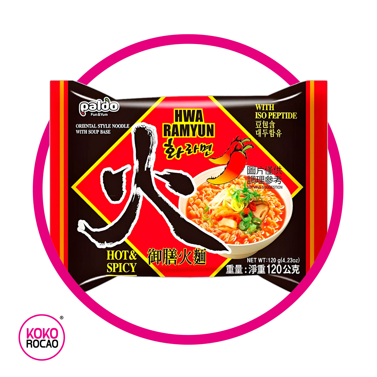 PALDO HWA RAMYUN PASTE BOLSA 120GR&