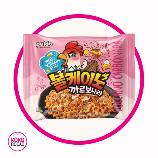 PALDO VOLCANO CHICKEN CARBONARA PASTE BOLSA 140GR