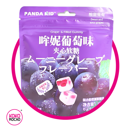 PANDA KID GREAPE GUMMY BOLSA 58 GR
