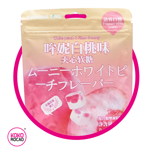 PANDA KID WHITE PECH GUMMY BOLSA 58 GR