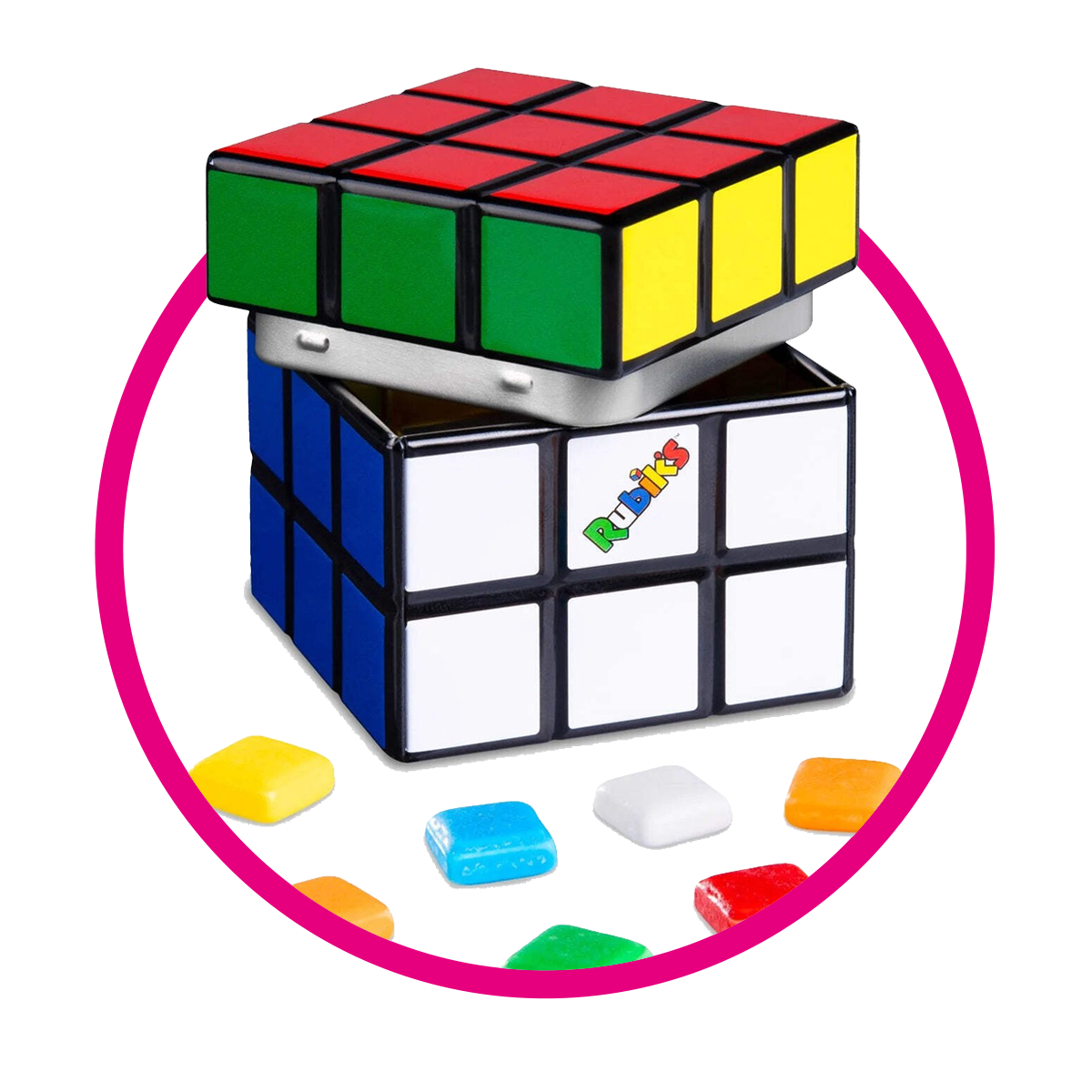PASTI RUBIKS PILL BOX PIEZA PIEZA