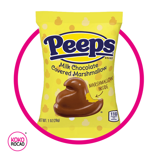 PEEPS COVERED MARSHMELLOW PIEZA 28GR