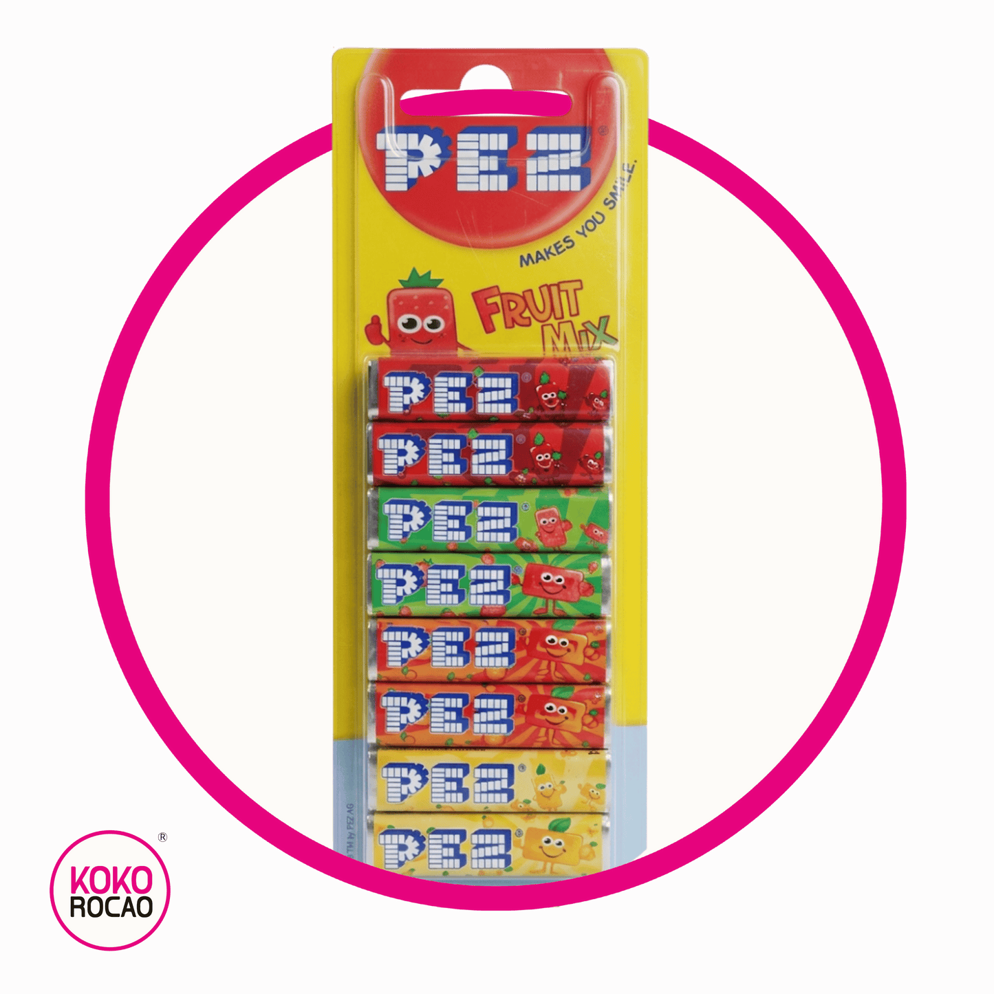 PEZ MIX HARD CANDY CAJA 68G