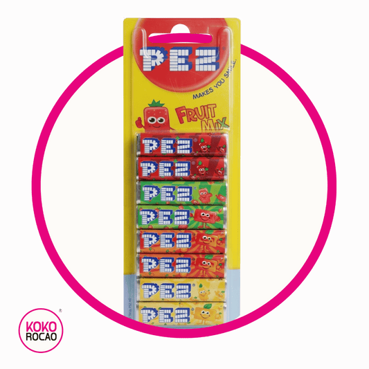 PEZ MIX HARD CANDY CAJA 68G