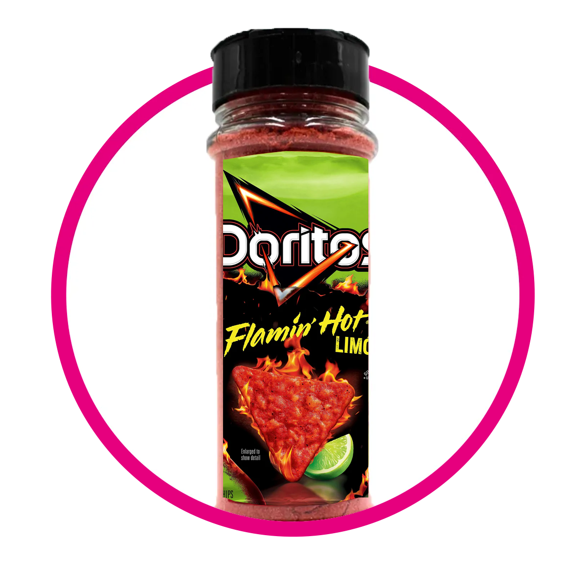 POLVO DORITOS FLAMIN HOT LIMÓN POWDER BOTE 100GR&