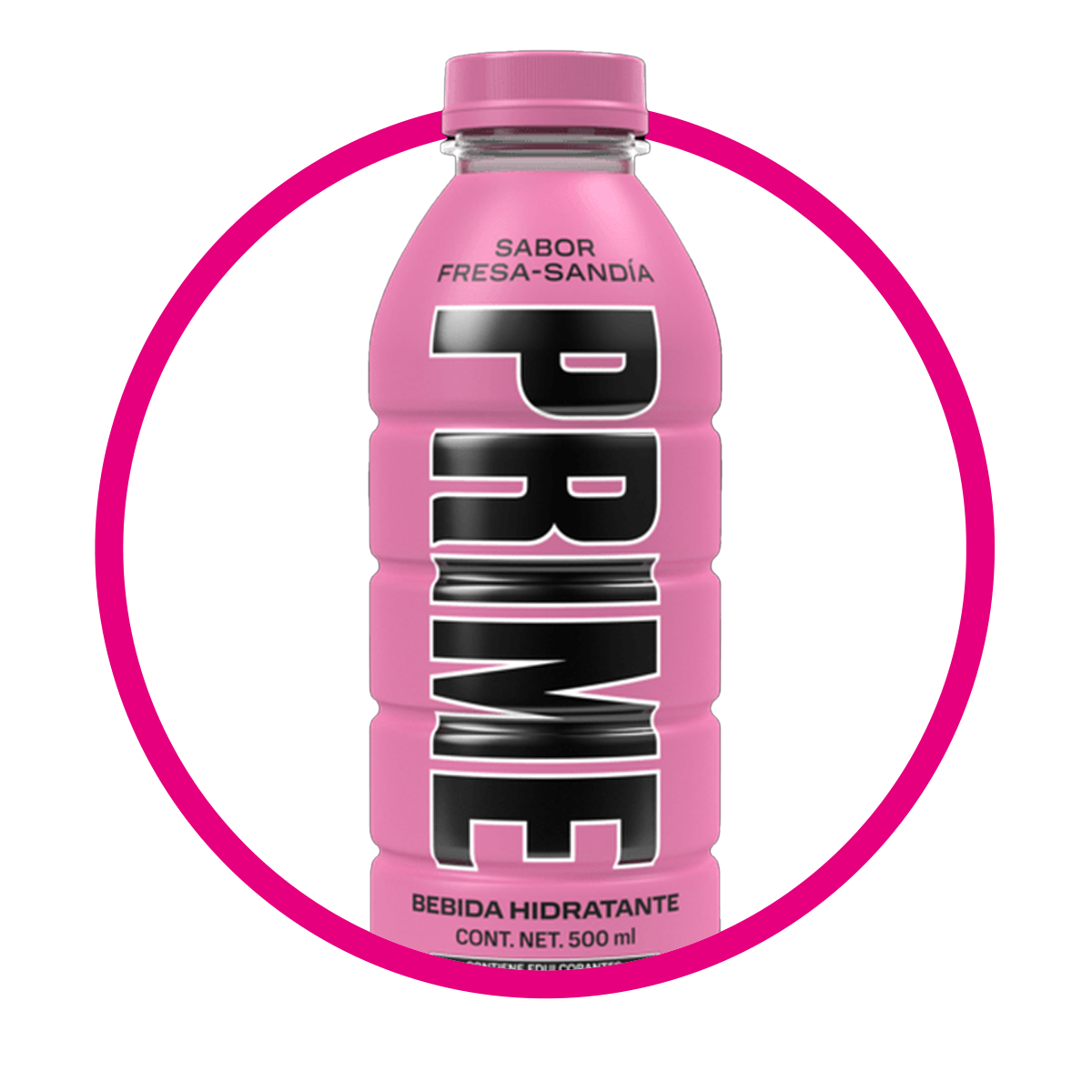 PRIME STRAWBERRY WATERMELON VITAMINZED BOTELLA 500ML