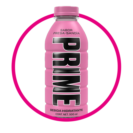 PRIME STRAWBERRY WATERMELON VITAMINZED BOTELLA 500ML