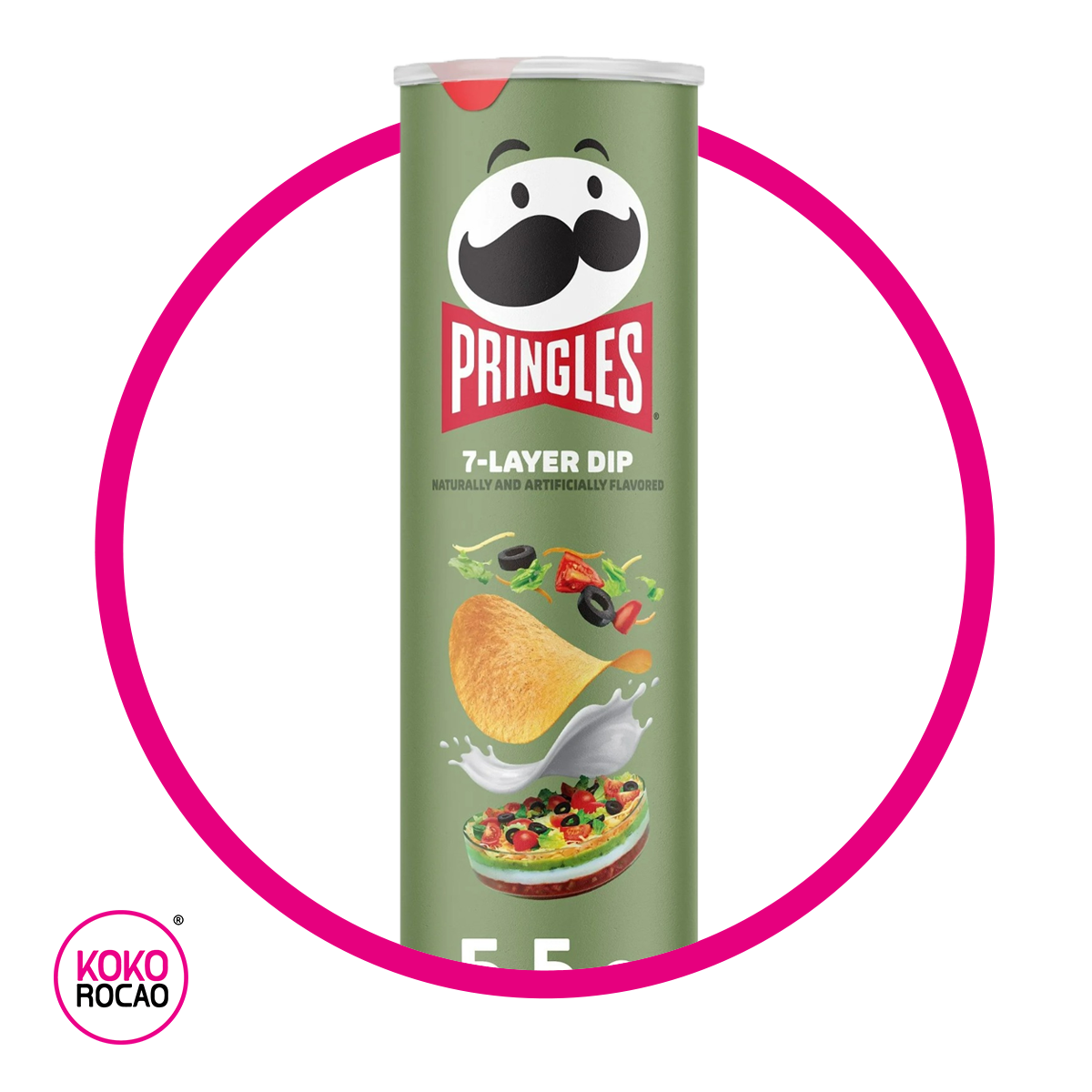 PRINGLES 7-LAYER DIP SNACKS BOTE 158 GR