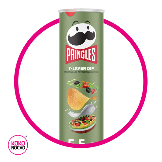 PRINGLES 7-LAYER DIP SNACKS BOTE 158 GR