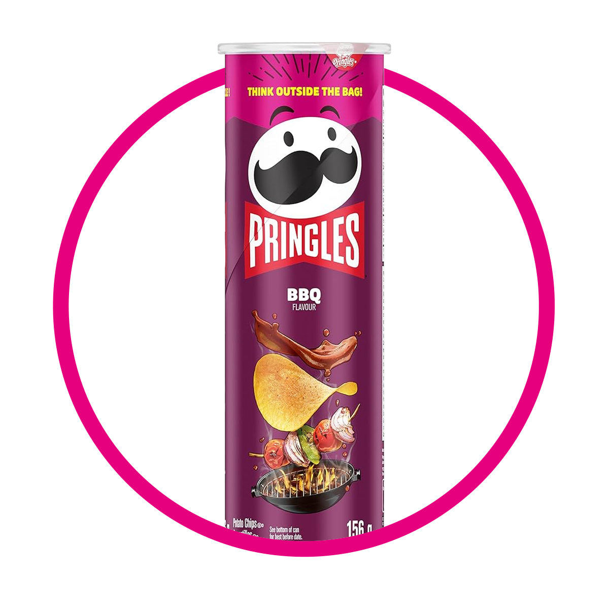 PRINGLES BBQ SNACKS LATA 158GR @