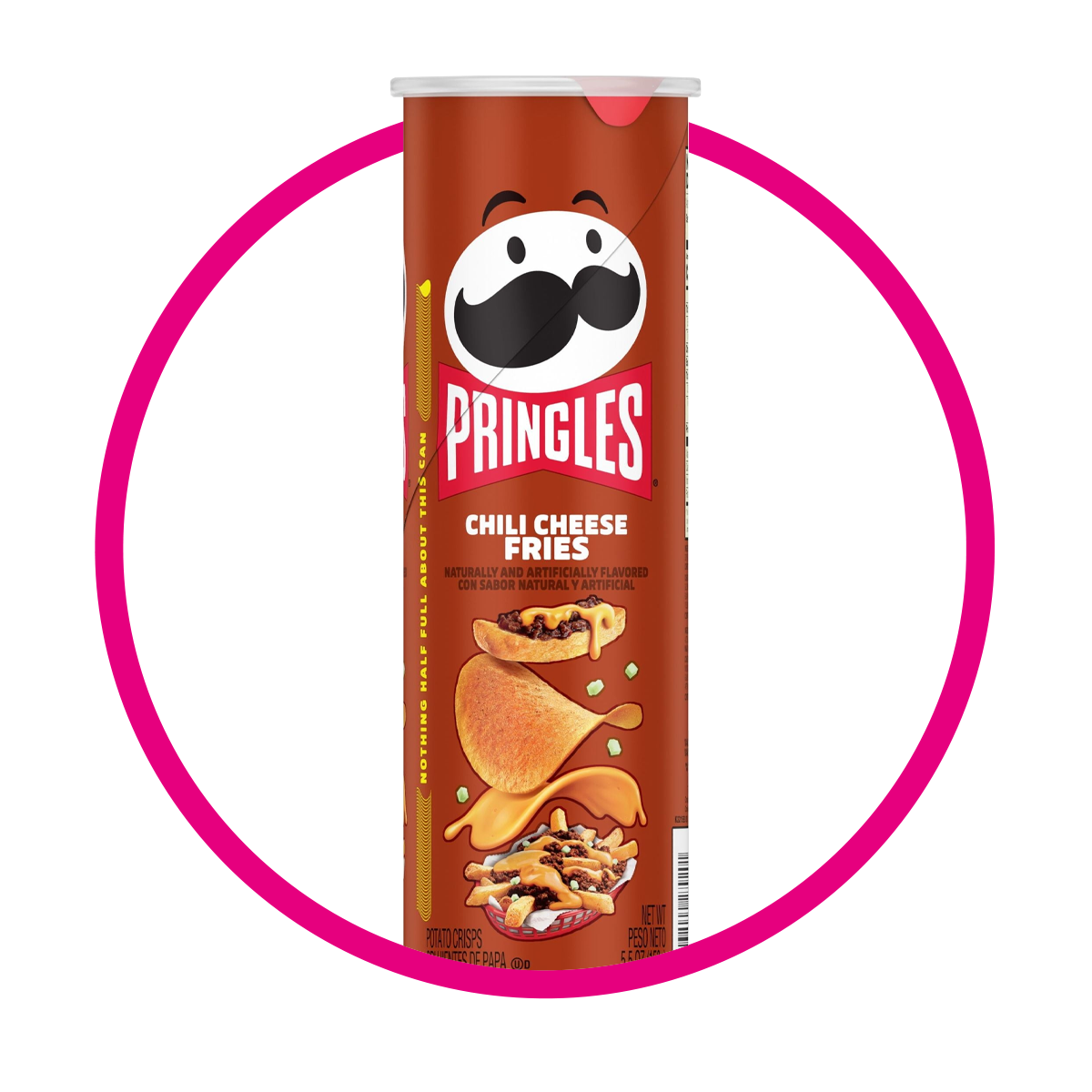 PRINGLES CHILI CHEESE FRIES SNACKS LATA 158G