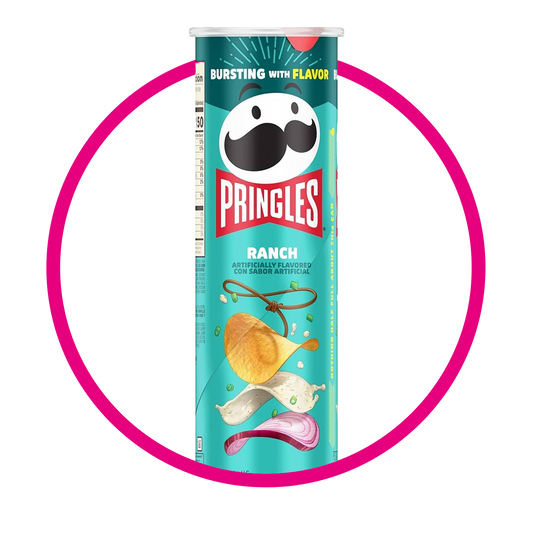 PRINGLES RANCH SNACKS LATA 158G