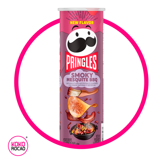 PRINGLES SMOKY MESQUITE SNACKS LATAS 158GR
