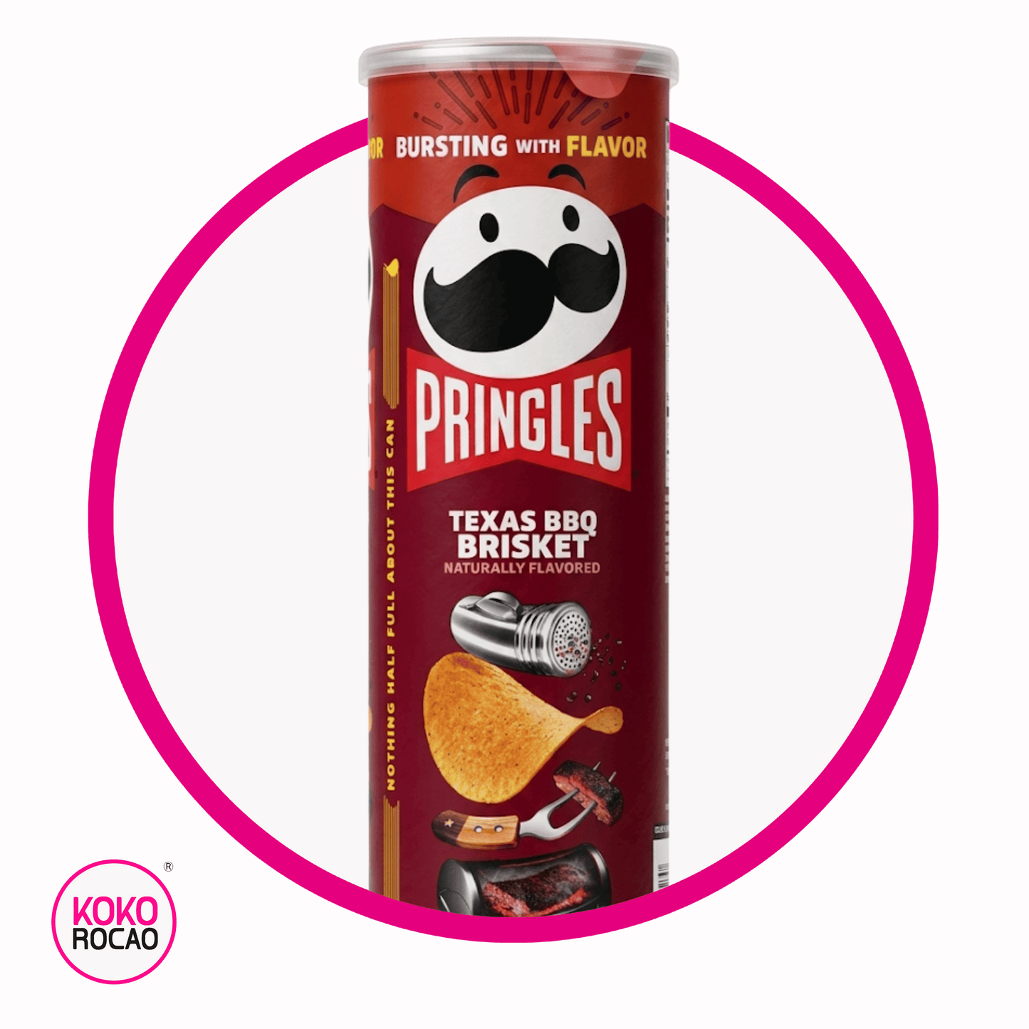 PRINGLES TEXAS BBQ BRISKET SNACKS LATA 158GR