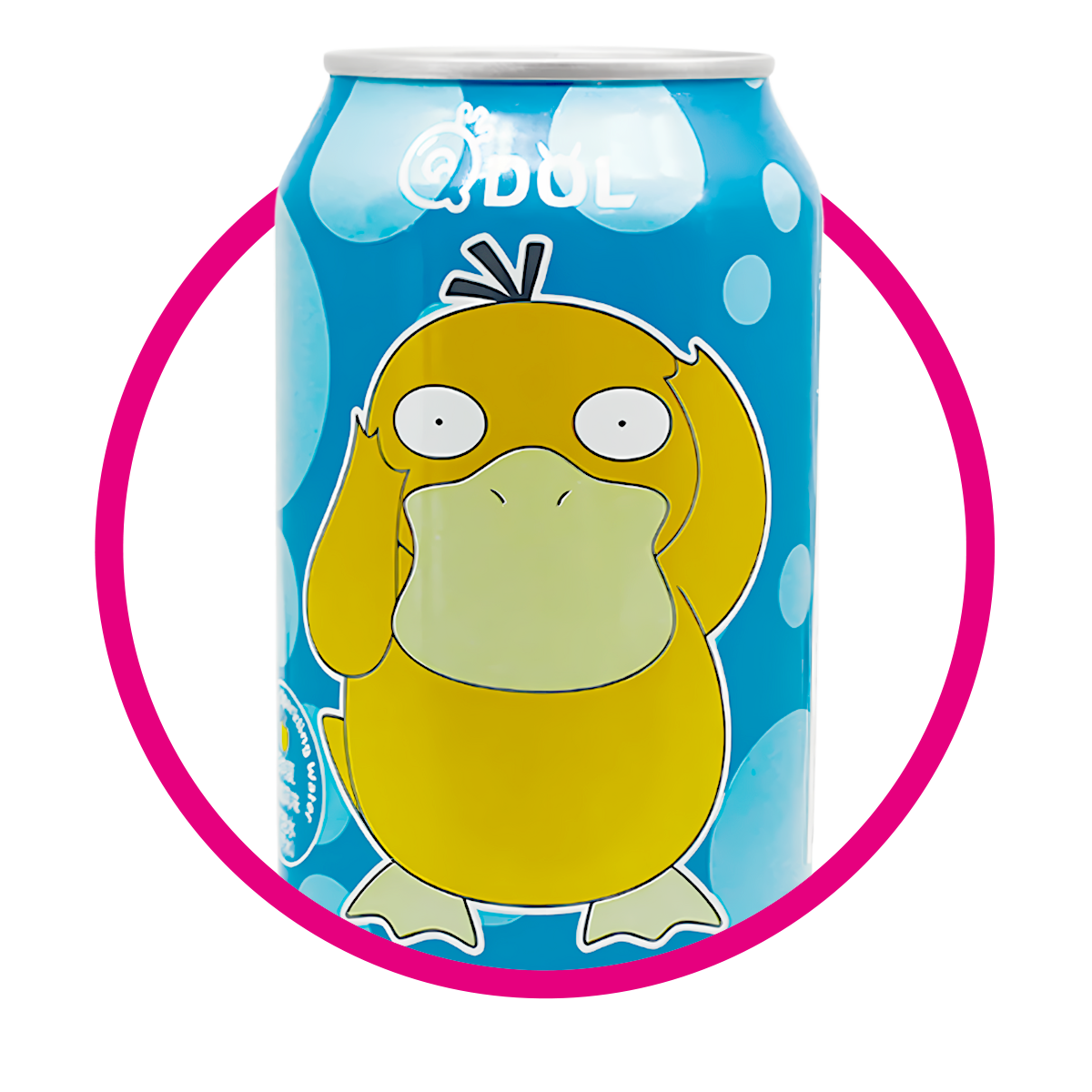 QDOL PSYDUCK CITRUS SPARKLING WATER LATA 330 ML