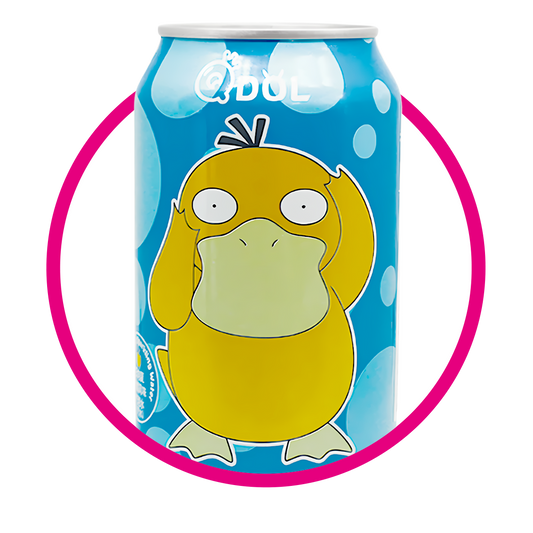 QDOL PSYDUCK CITRUS SPARKLING WATER LATA 330 ML