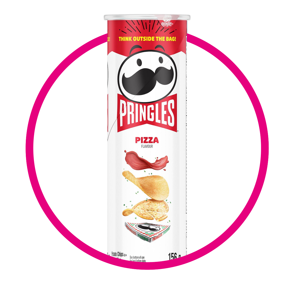 PRINGLES PIZZA SNACKS LATA 158GR @