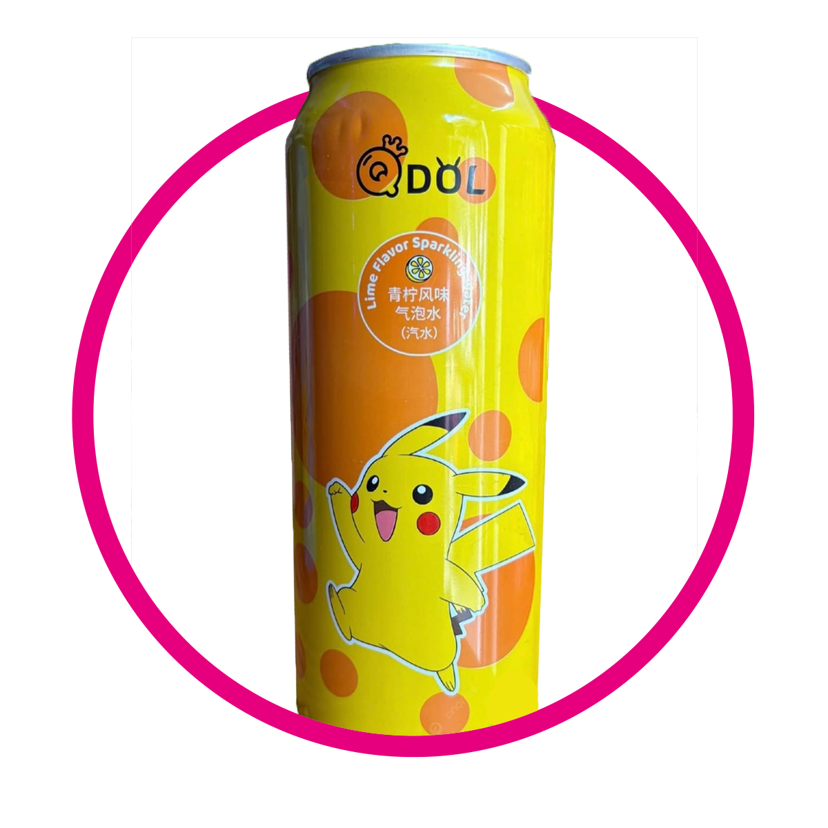 QDOLL LIMA PIKACHU SODA LATA 500ML&