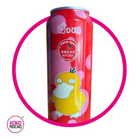 QDOLL STRAWBERRY PSYDUCK SODA LATA 500ML&