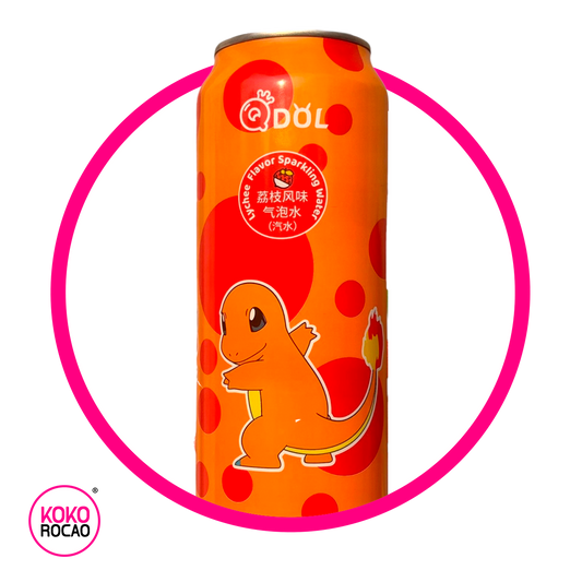 QDOL SODA CHARMANDER LYCHIE LATA 500 ML