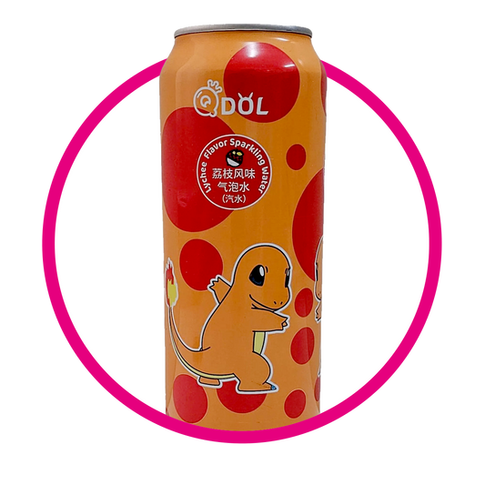 QDOL SODA CHARMANDER LYCHIE LATA 500 ML
