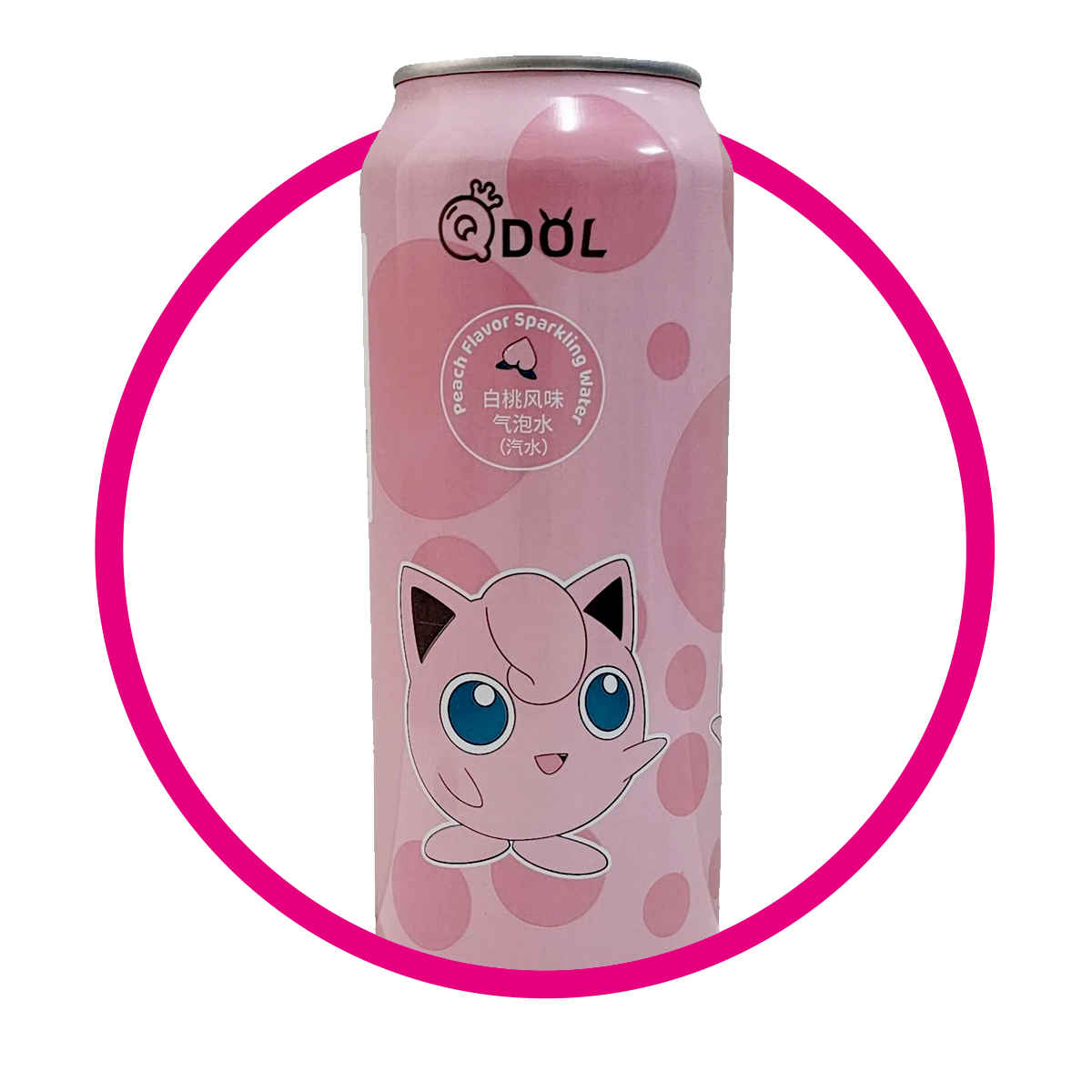 QDOL SODA JIGLIPUFF DURAZNO LATA 500 ML