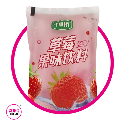 QIANLI DAO STRAWBERRY JUICE BOLSA 210 ML