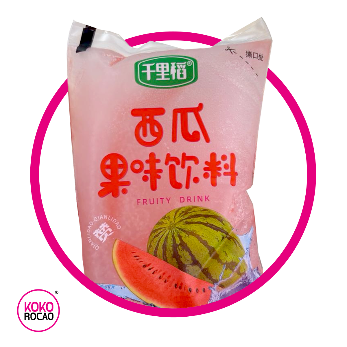 QIANLI DAO WATERMELON JUICE BOLSA 210 ML