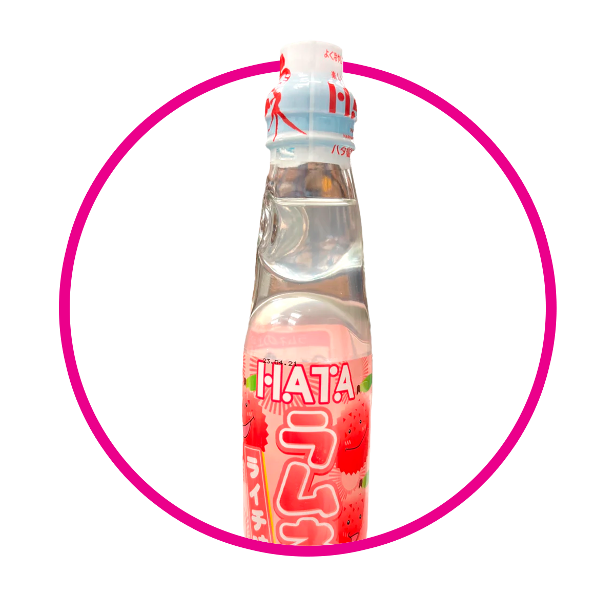 HATA RAMUNE LYCHEE SODA BOTELLA 200ML