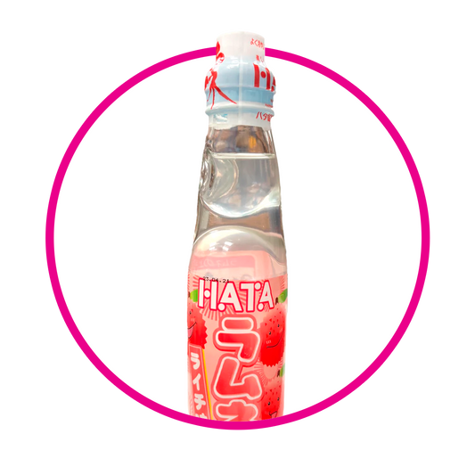 HATA RAMUNE LYCHEE SODA BOTELLA 200ML