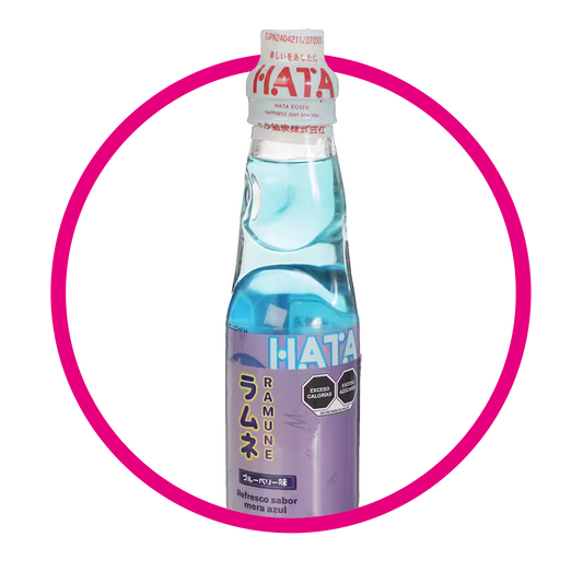 HATA RAMUNE BLUEBERRY SODA BOTELLA 200ML